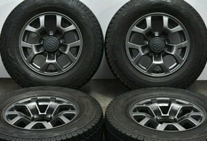 【美品】JB74 ジムニー シエラ 195/80R15 スタッドレス タイヤ スズキ 純正 ジムニーシエラ