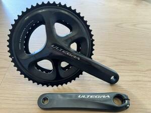 ■美品■SHIMANO シマノ FC-6800 ULTEGRA アルテグラ 172.5mm クランクセット チェーンリング ロードバイク パーツ アクセサリー P0192