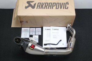 21-23 MT-07 XSR700 AKRAPOVIC アクラポビッチ レーシングライン フルエキゾースト マフラー S-Y7R8-HEGEHT