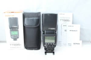 新同品☆Godox ゴドックス TT685C Canon EOS用 シンクライトTTLカメラフラッシュ 付属多数♪