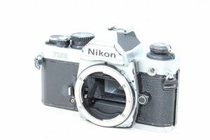 動作好調☆Nikon ニコン New FM2 シルバー 35mm フィルムカメラ