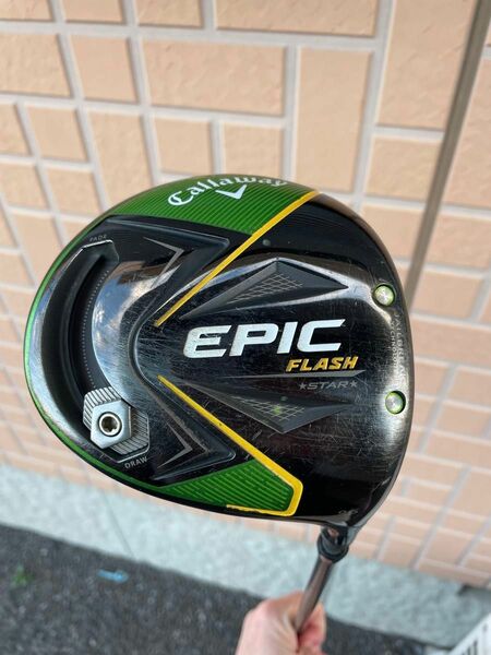 EPIC FLASH STAR 9.5° 1W ドライバー　tour AD XC-6S