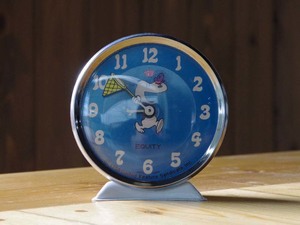  Snoopy насекомое брать . глаз ... работа товар автоматический настольные часы Vintage zen мой тип Old часы Showa Retro collector . сборник товар 