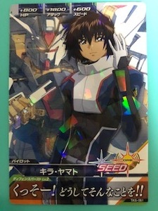 ガンダムトライエイジ　鉄血6弾(TK6-061)　レア　キラ・ヤマト　複数枚あり　絶版