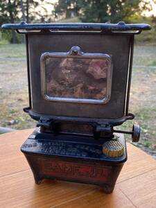 美品 アイロンストーブ　GAME junior JR ゲームジュニア　ビンテージ vintage sad iron stove オリジナル ソロキャンプ　軍幕