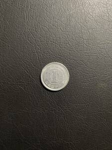 エラーコイン1円アルミ貨幣昭和49年多重輪