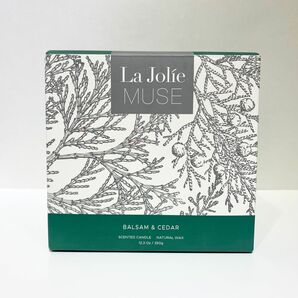 新品・未使用！ホリデーキャンドル　LA JOLIE MUSE バルサム&シダー