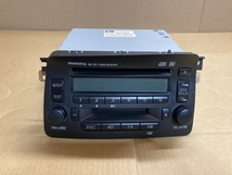 オーディオ ラジオ CD MD デッキ プレーヤー ムーヴ L150S ダイハツ 86180-B2020 FUJITSU TEN 122001-5130A101_画像1