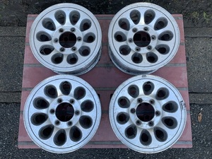 15 インチ ミツビシ 純正 アルミ ホイール 4本 セット 仕入品 デリカ J15×6JJ ハブ径約106mm 現状引渡