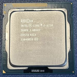 Intel CPU Core i7-3770 3.4GHz