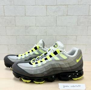 【26cm/US8】☆希少☆Nike AirVapormax95 Neon ナイキエアヴェイパーマックス95ネオン AJ7292-001 検アママニエール トラヴィス ジョーダン