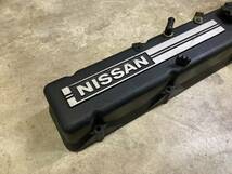 売切 日産 NISSAN L型 タペットカバー ヘッドカバー 樹脂（ L20 L28 ローレル ハコスカ ケンメリ ブタケツ ジャパン S30Z S130Z GC10 GC110_画像2