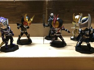 ■バンプレスト 仮面ライダー シリーズ ワールドコレクタブルフィギュア 宿命の戦い 全6種 元箱付き ★