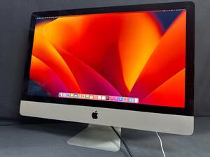 【良品♪】iMac Retina 2019 5K 27インチ A2115[Core i5 8500 3.0GHz/RAM:8GB/FusionDraive(SSD:32GB+HDD:1TB)]Ventura 動作品