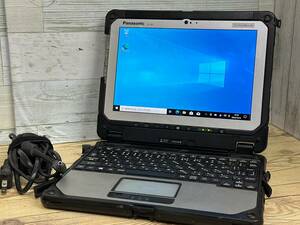 【動作品】Panasonic TOUGHBOOK CF-20[Core i5-6Y57 1.1GHz/RAM:4GB/SSD:128GB/13.3インチ]Windows 10 動作品