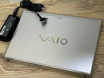 【動作OK♪】SONY VAIO SVT1313AJG[Core i5 3337U 1.8GHz/RAM:4GB/HDD:500GB/13.3インチ]Windows 10 タッチパネル 動作品_画像5