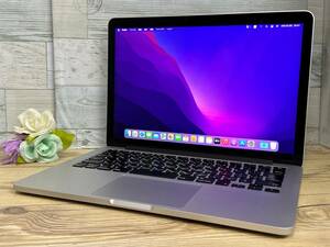 【良品♪】MacBook Pro 2015 Retina (MF839J/A)[Core i5(5257U)2.7Ghz/RAM:16GB/SSD:256GB/13.3インチ]Montery 動作品