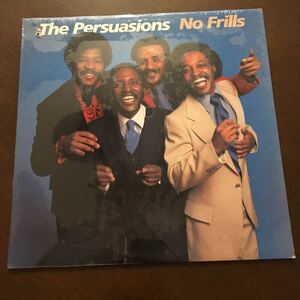 The Persuasions No Frills LP レコード 新品シールド ドリルホール有り