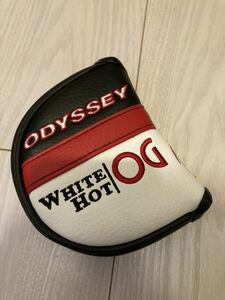 オデッセイ ODYSSEY WHITE HOT OG ミッドマレット型　パターカバー