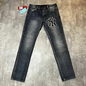 Gucci 18FW 限定 New York Yankees Slim Denim Jeans グッチ スリム デニム パンツ ニューヨーク ヤンキース