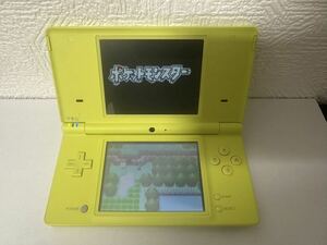 【動作品】NINTENDO DSi 本体 ニンテンドー TWL-001(JPN) ポケットモンスター　ゲームソフト付き　送料無料　1218FC