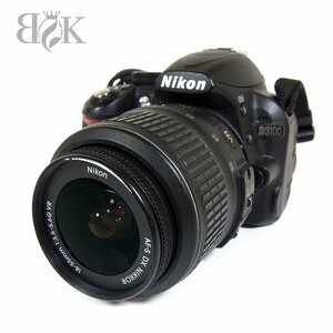 ニコン デジタル一眼レフ D3100 NIKKOR 18-55mm 1:3.5-5.6G VR レンズセット 動作確認済み バッテリー 付属品 Nikon ◆