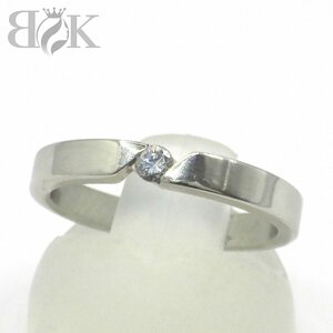 Pt1000mere diamond ring weight approximately 5.0g 11 number width approximately 3.0mm platinum ring *