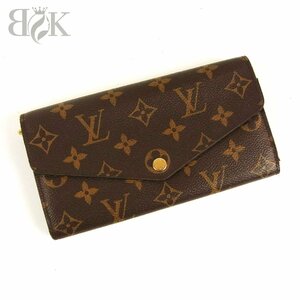 ルイヴィトン M62236 SN1201 モノグラム　ポルトフォイユ・サラ 長財布 二つ折り LOUIS VUITTON 中古 ♪