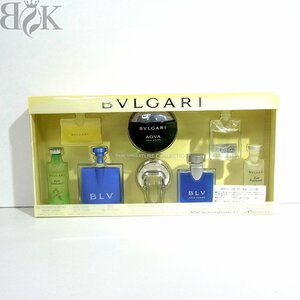 1円～ 長期保管品 ブルガリ 香水 ミニチュアボトル 8点セット 5ml/4ml コロン トワレ パルファム フレグランス BVLGARI ジャンク ∞