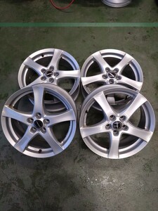 BORBET　タイプF　17×7J　５穴　インセット+50　PCD108　ボルボV70　XC70　XC60　ジャガーXF　プジョー5008　3008　など