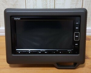 美品　ホンダ HONDA 純正 Gathers インターナビ VXM-214VFi 中古品　N-BOX　純正　外枠　ナビパネル　jf JF4 JF3 ギャザズ　カーナビ