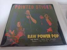 ■THE POINTED STICKS（ポインテッドスティックス）■RAW POWER POP（ライブ音源集）■CD■POWER POPパンク天国PUNKパワーポップ_画像1