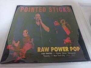 ■THE POINTED STICKS（ポインテッドスティックス）■RAW POWER POP（ライブ音源集）■CD■POWER POPパンク天国PUNKパワーポップ