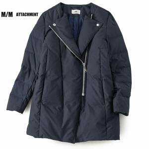 美品★M/M ATTACHMENTエムエムアタッチメント★1size/9号★コート紺R190