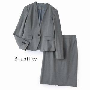 美品★ボッシュ・ビーアビリティ6万★38size/9号★スーツ・セットアップX131