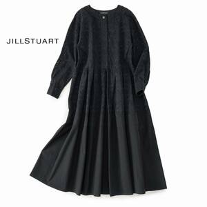 美品★ジルスチュアート★2size/9号★ワンピース黒X182