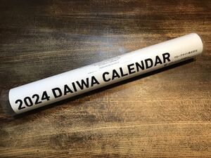 ● 新品 2024 令和6年 ダイワ DAIWA 魚拓 カレンダー 店名あり 大野龍太郎　②