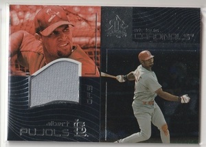 【ジャージカード】2004 UPPER DECK REFLECTIONS #154 ALBERT PUJOLS