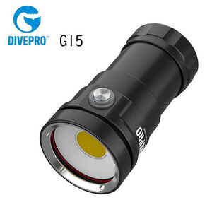 DIVEPRO （ダイブプロ） G12 12000ルーメン 水中LEDライト ワイド 充電式 ボタンスイッチ