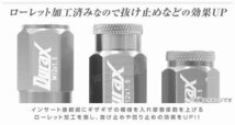 Durax ホイールナット レーシングナット ラグナット アルミナット M12 P1.25 アルミロックナット 袋 34mm 黒 20個 日産 スバル スズキ_画像6