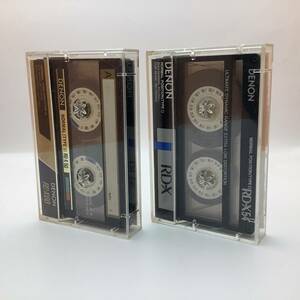 昭和レトロ 希少 DENON デノン RD-X50 RD-X54 カセットテープ Cassette Tape