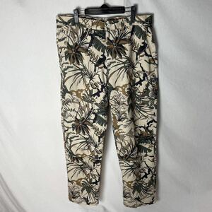 VANS 総柄チノパン　ダブルニー 古着　36サイズ　LOOSE FIT 