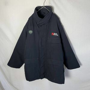 Bulwark ワークジャケット　古着　XL-RGサイズ　ダークネイビー　ヴィンテージ WORK WEAR 中綿入り