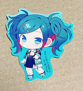 プロジェクトセカイ カラフルステージ! ぺたコレクション ステッカー シール 初音ミク オンリーショップイラスト ぺたコレ レオニ ミク