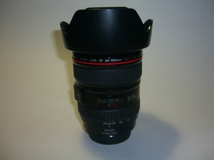 キャノン CANON EF 24-105mm F4L IS USM 中古品 フィルター付き