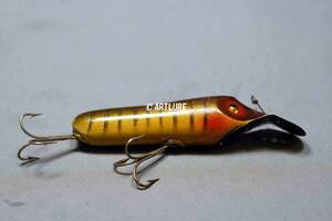 珍品　面白　VINTAGE wooden LURE south bend pike oreno (6862-124) 希少蒐集家向けヴィンテージルアー、オールドルアー、