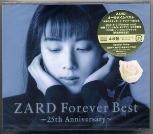 ☆ZARD 「Forever Best～25th Anniversary～」 ROSEバージョンジャケット 数量限定生産盤 新品 未開封