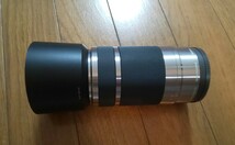 SONY 望遠ズームレンズ フード付き シルバー E 55-210mm F4.5-6.3 OSS SEL55210 （Eマウント用）デジタル一眼カメラαアルファ_画像4