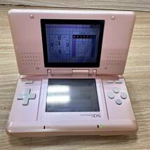 任天堂 DS DSLite ニンテンドー NINTENDO 本体 ピンク アイスブルー ソフト 3本セット おまとめ 通電確認済み【16760-16762 BB_画像2