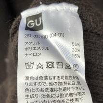 [洋服] GU：ジーユー ニットワンピース ブラウン サイズ：S 251-327010 レディースファッション_画像10